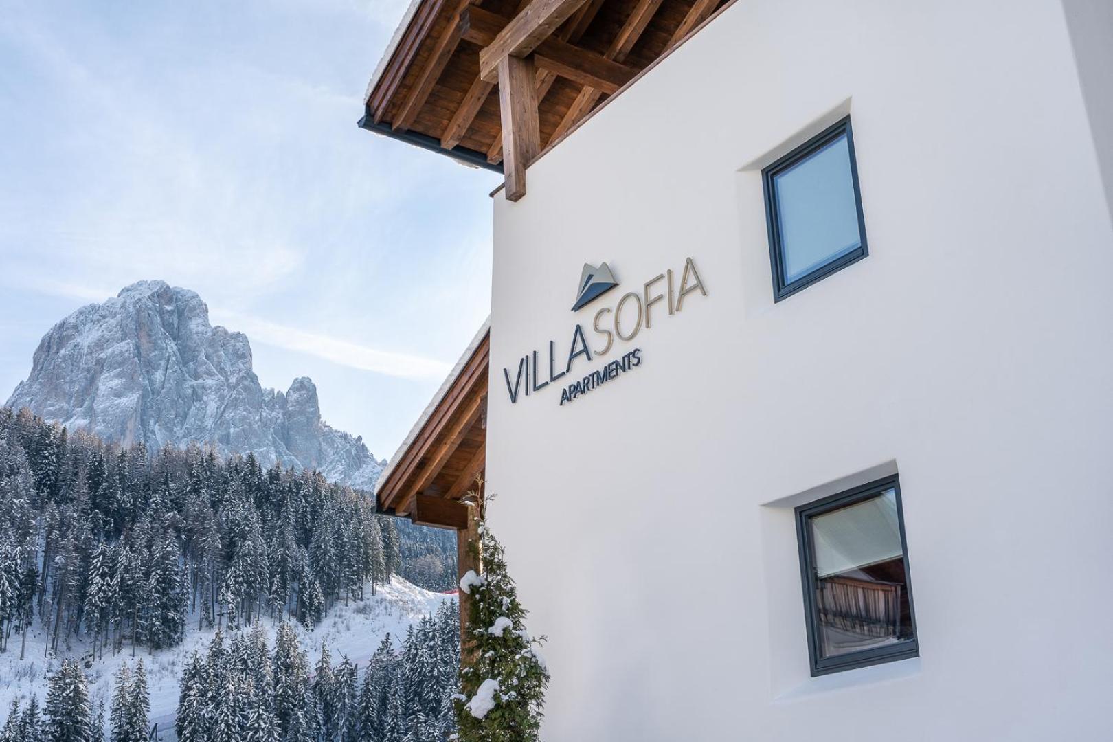Apartments Villa Sofia Santa Cristina Val Gardena Bagian luar foto
