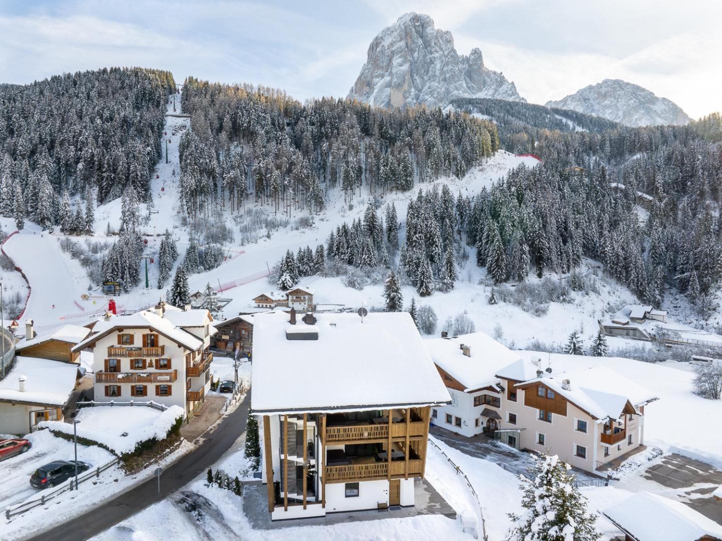Apartments Villa Sofia Santa Cristina Val Gardena Bagian luar foto