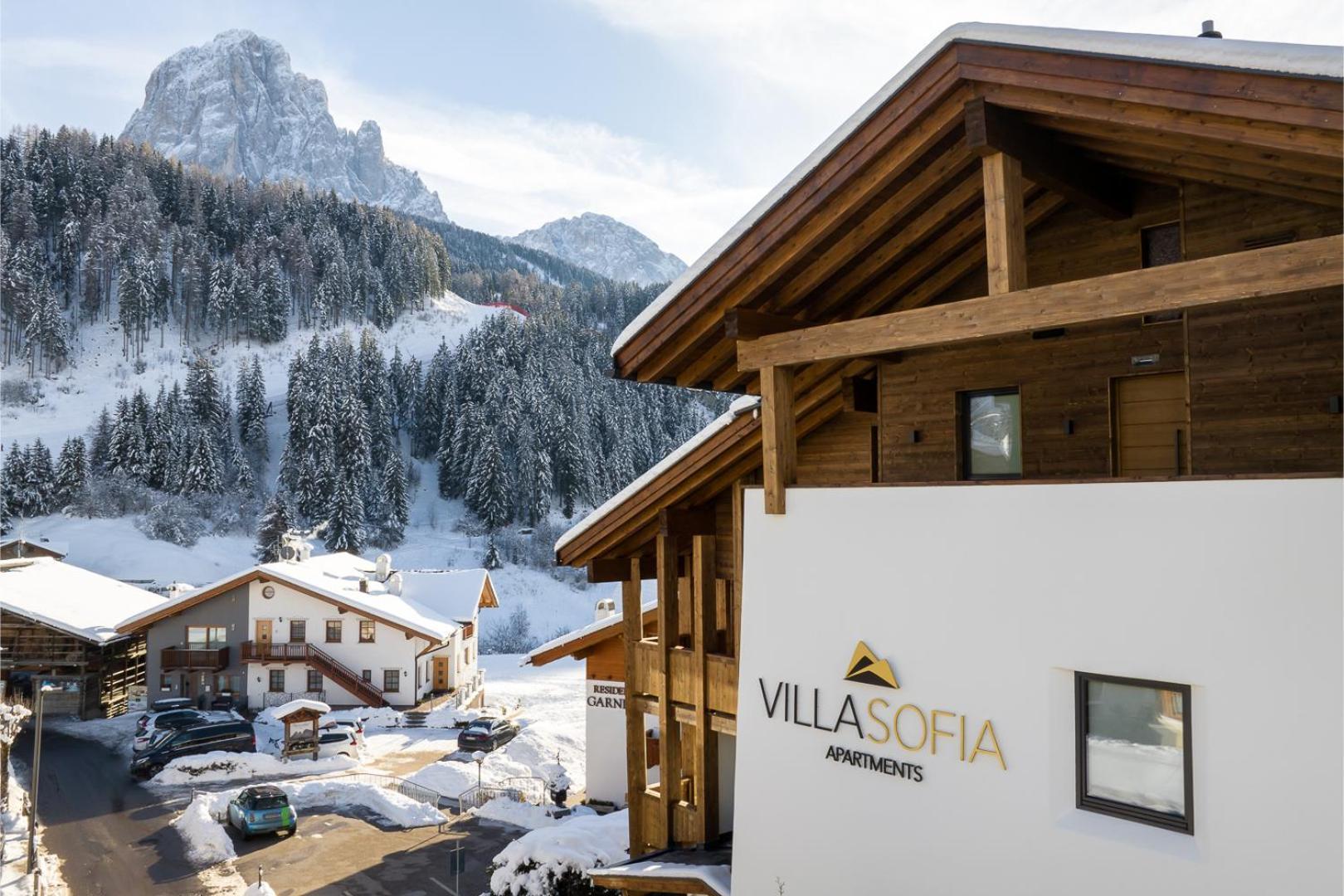 Apartments Villa Sofia Santa Cristina Val Gardena Bagian luar foto